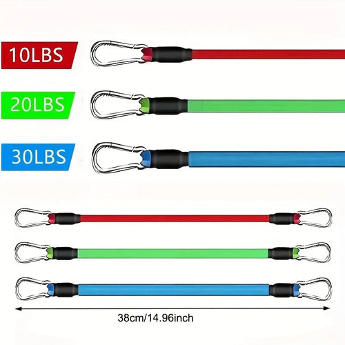 11pcs Resistance Bands System