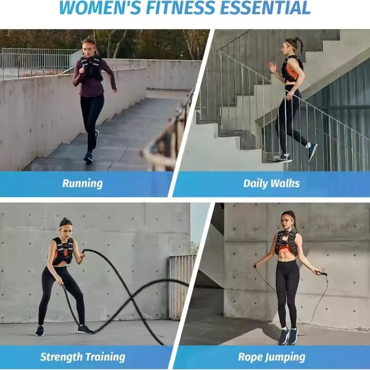 OEM Unisex Training Workout Jogging Cardio Walking Training Weighted Vest