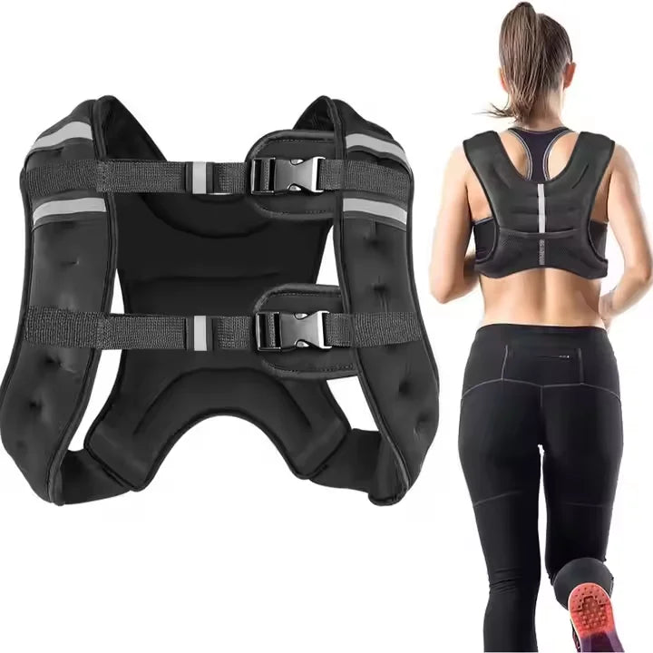 OEM Unisex Training Workout Jogging Cardio Walking Training Weighted Vest