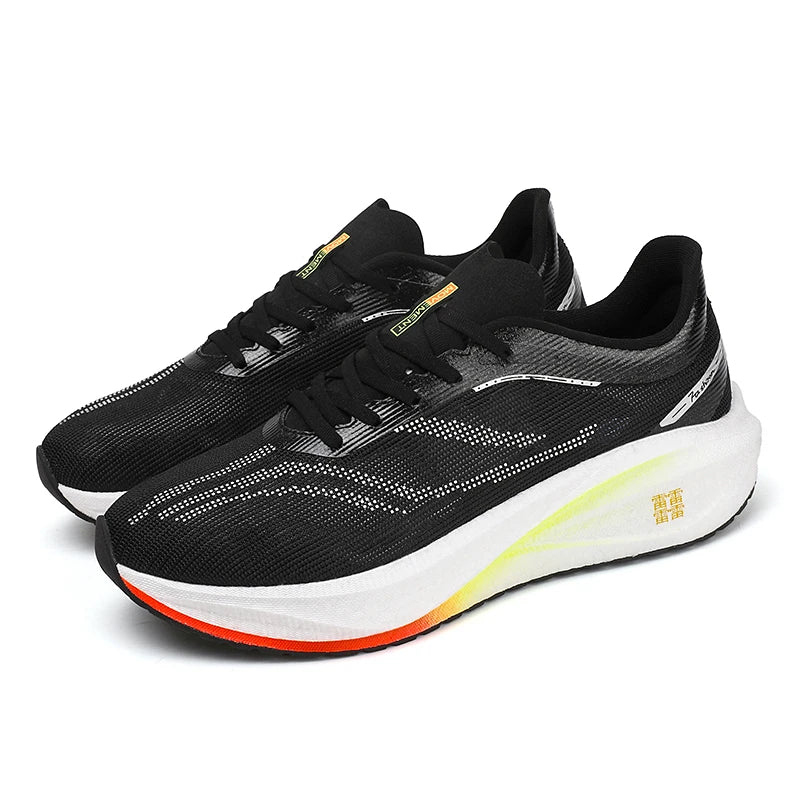 LIAO Resilient Carbon Plate Breathable Unisex Running Shoes