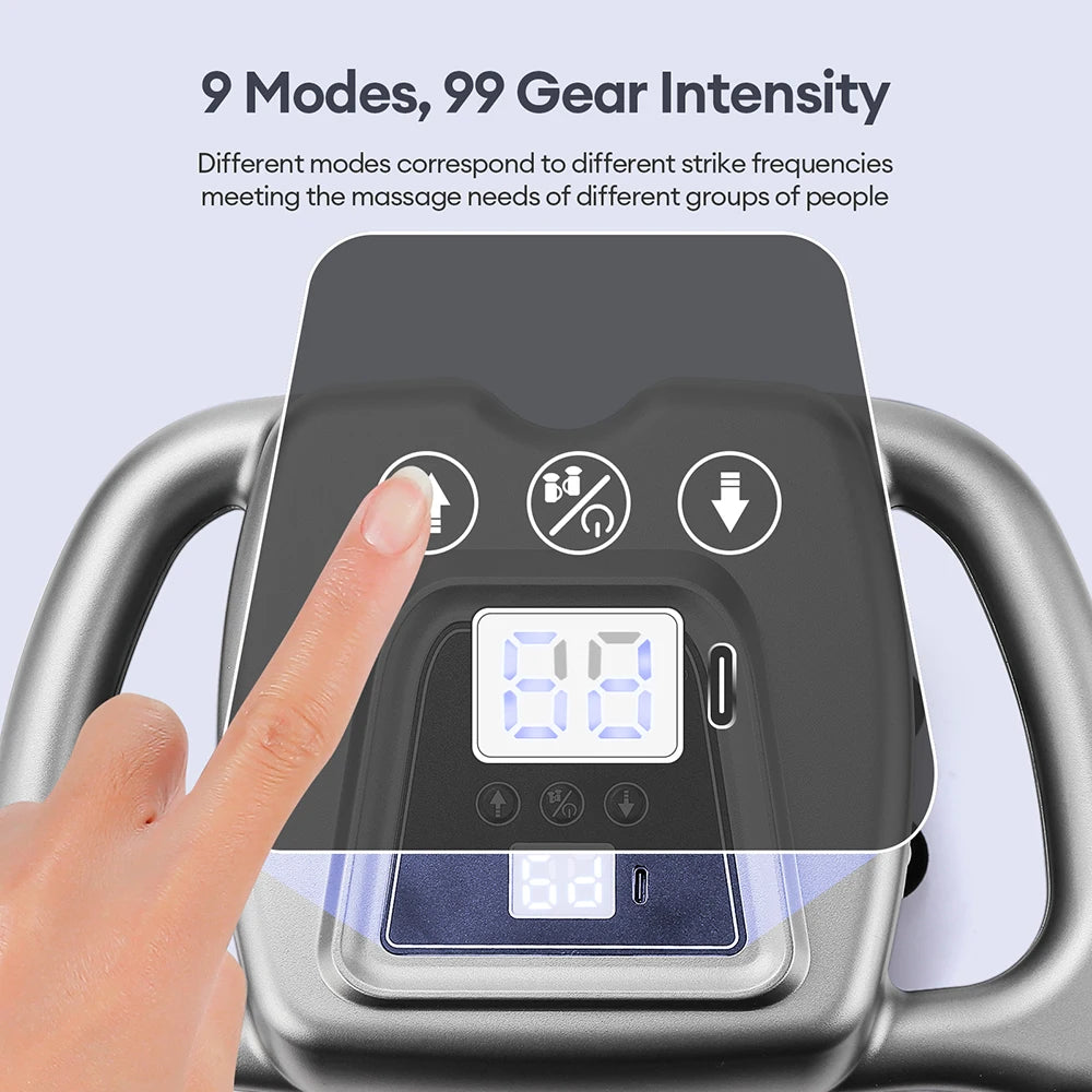 Foreverlily 24-Head Fascia Massage Gun with 9 Modes