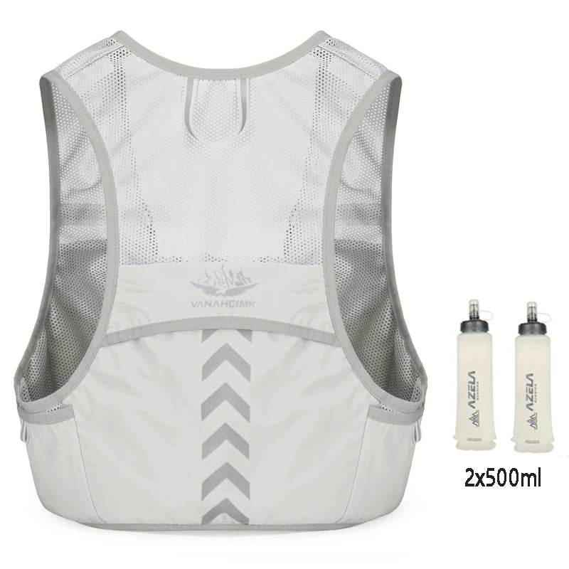 Lightweight Running Backpack Hydration Vest Suitable for Bicycle Men Women Marathon Hiking Ultra-light Portable 2L 500ml Kettles