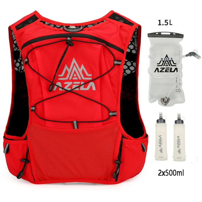 ABQP Outdoor Trail Running Backpack Ultralight Running Race Hydration Vest Breathable Jogging Vest for Marathon Cycling Hiking Trail