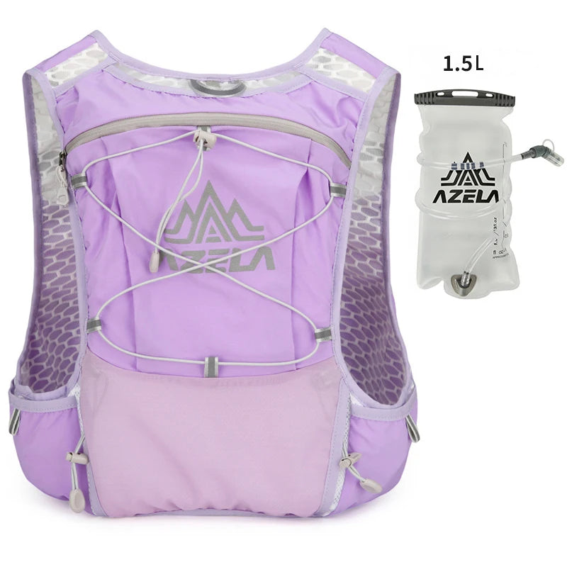 ABQP Outdoor Trail Running Backpack Ultralight Running Race Hydration Vest Breathable Jogging Vest for Marathon Cycling Hiking Trail