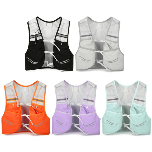 1PCS Lightweight Running Vest for Women Men, Hydration Backpack,Reflective Backpack for Running Cycling Marathon Hiking