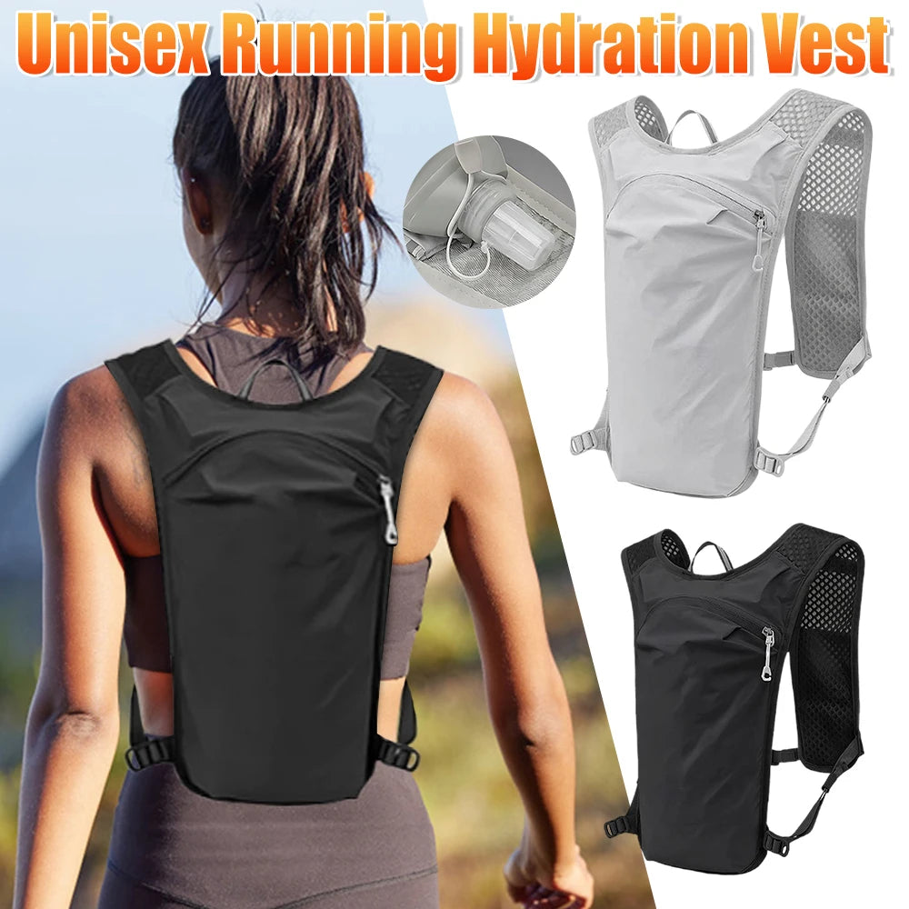 Breathable Running Backpack Lightweight Cycling Run Jogging Marathon Backpack Outdoor Sports Hiking Vest ﻿