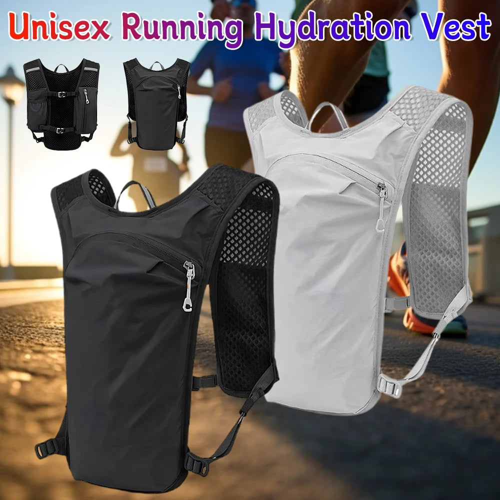 Breathable Running Backpack Lightweight Cycling Run Jogging Marathon Backpack Outdoor Sports Hiking Vest ﻿