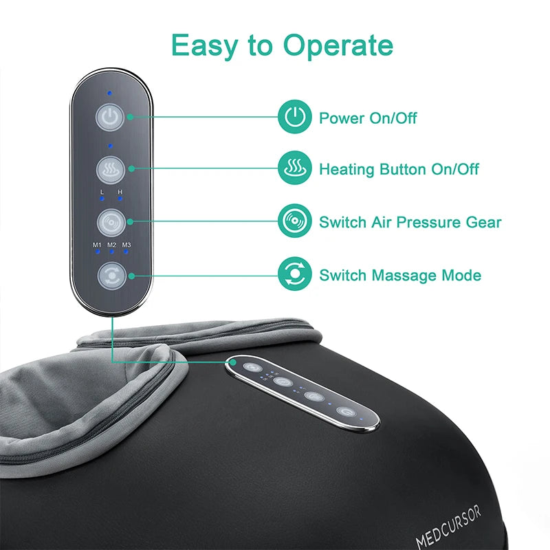 Medcursor Shiatsu Heated Foot Massager
