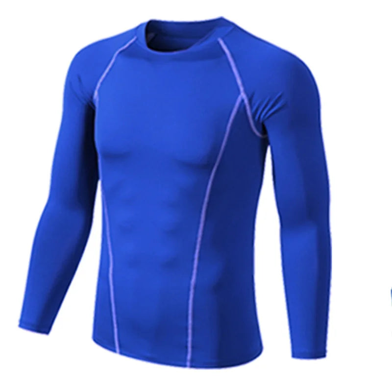 VINTOHOXN Unisex Compression Long Sleeve Sports Shirt