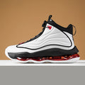 Men's Athletic Basketball Sneakers Breathable Cushioning Non-Slip Wearable Gym Training Running Shoes for Men