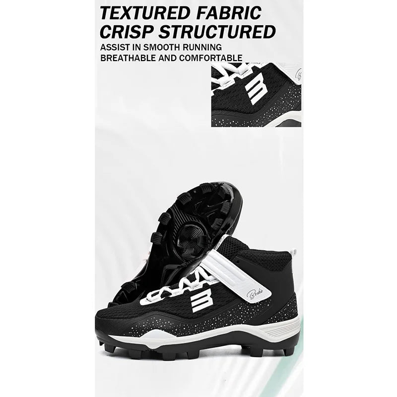 TaoBo Mid Cut Pro Unisex Baseball/Softball Cleats