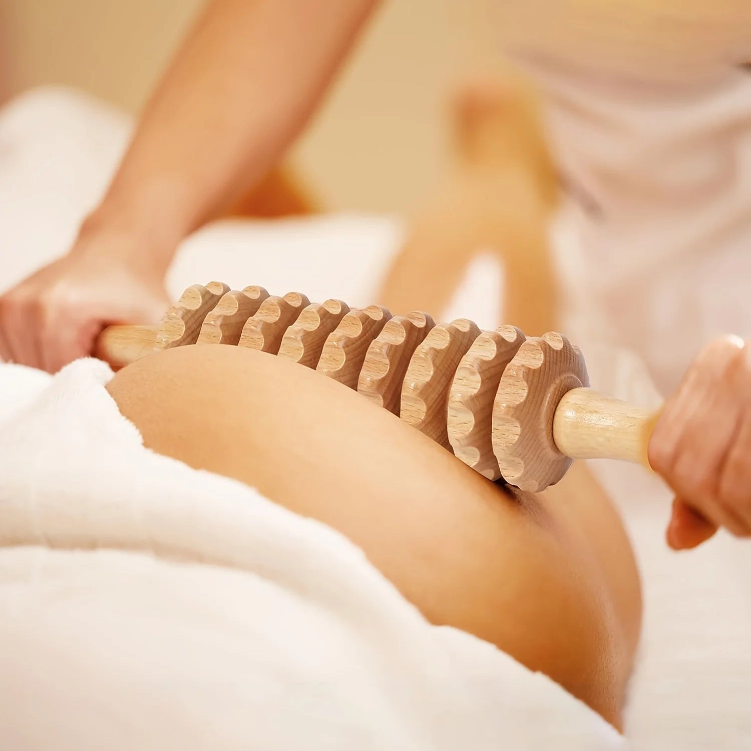 3-Piece Wooden Massage Roller Set