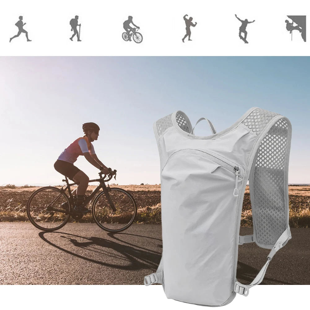 Breathable Running Backpack Lightweight Cycling Run Jogging Marathon Backpack Outdoor Sports Hiking Vest ﻿