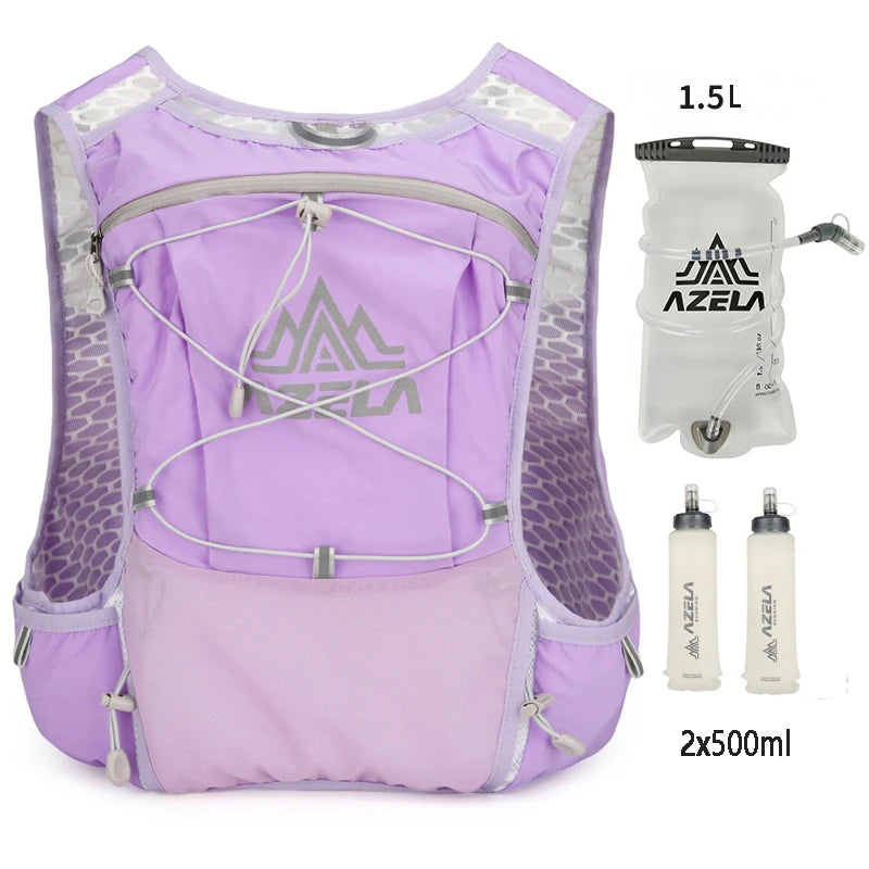 ABQP Outdoor Trail Running Backpack Ultralight Running Race Hydration Vest Breathable Jogging Vest for Marathon Cycling Hiking Trail