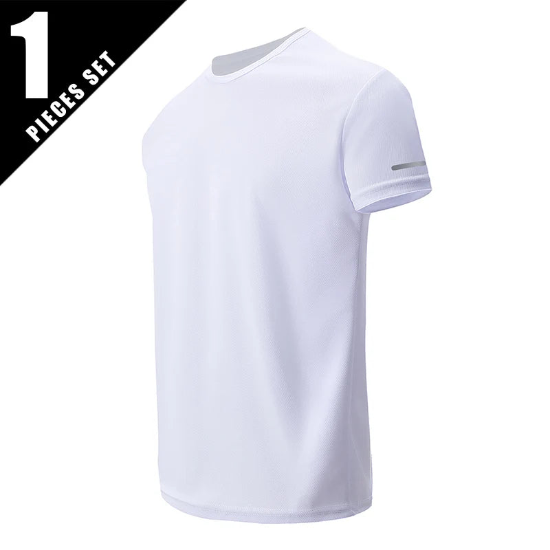 Men's Multi-Pack Gradient Quick-Drying Running Shirt