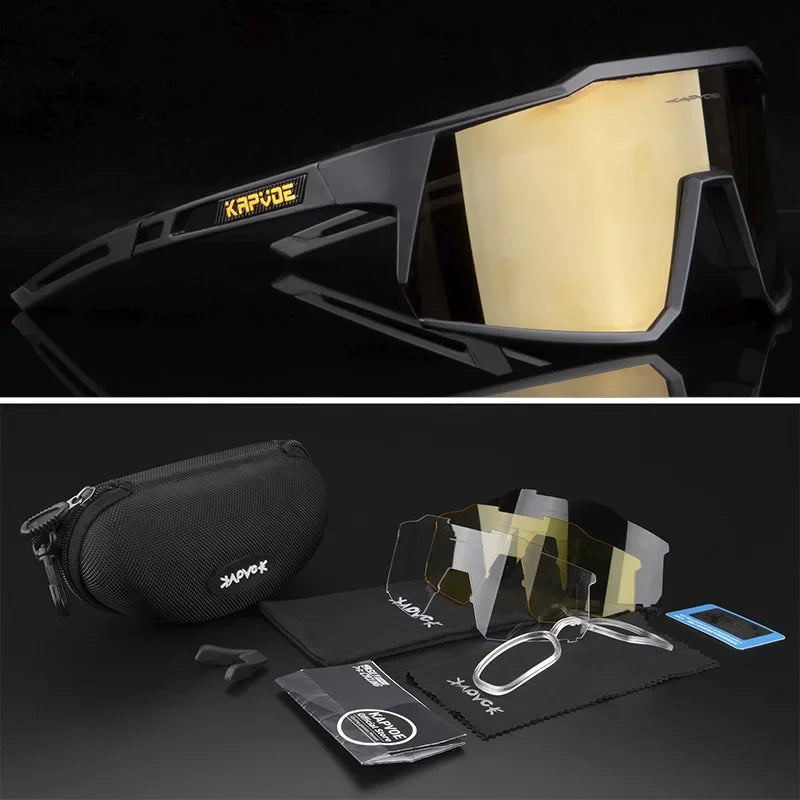4 Lens Unisex Polarized Sunglasses