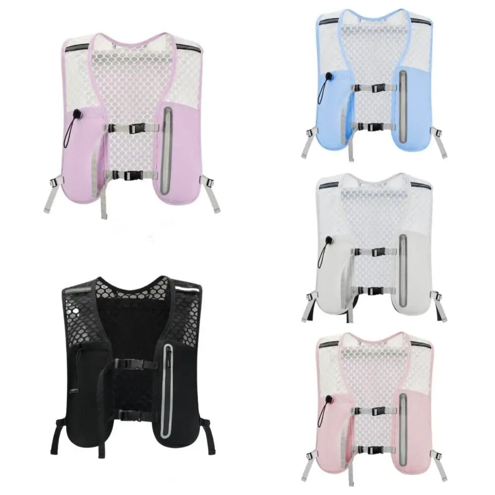 YOUSHITOP Breathable Running Vest Lightweight Reflective Design Waterproof Vest