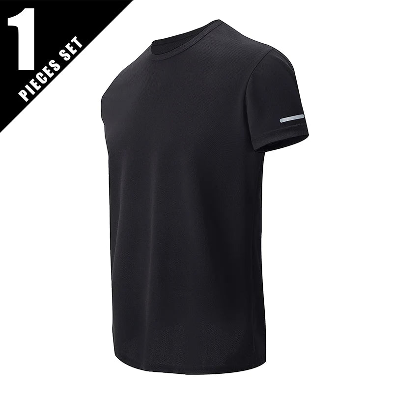 Men's Multi-Pack Gradient Quick-Drying Running Shirt