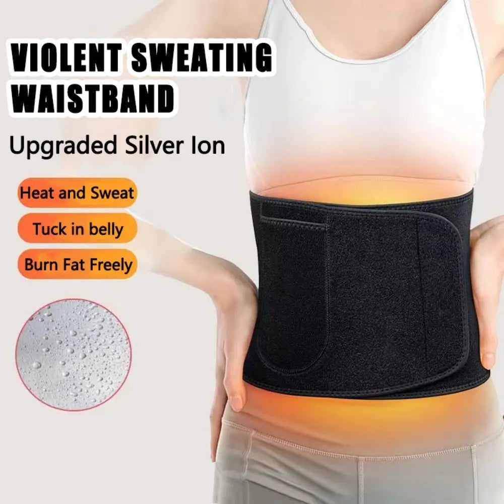 Sweat-Resistant Sports Support Belt