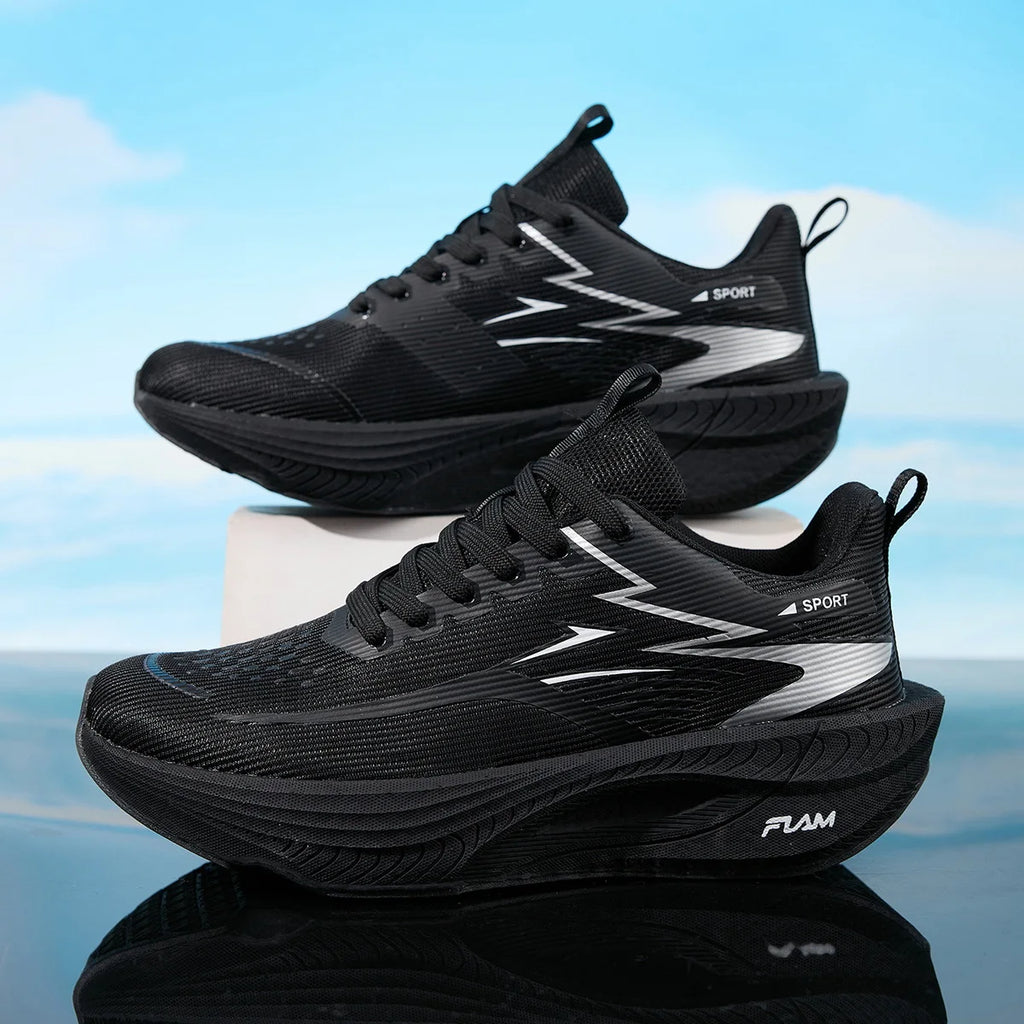 FLAM Men's Lightweight Marathon Running Shoes