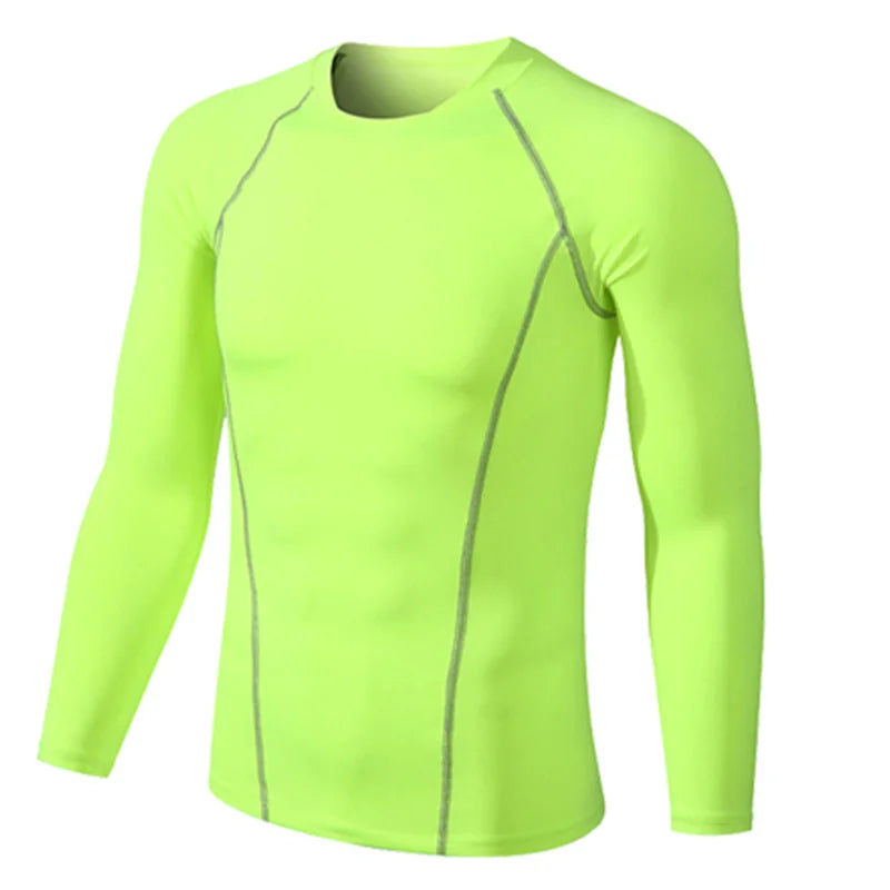 VINTOHOXN Unisex Compression Long Sleeve Sports Shirt