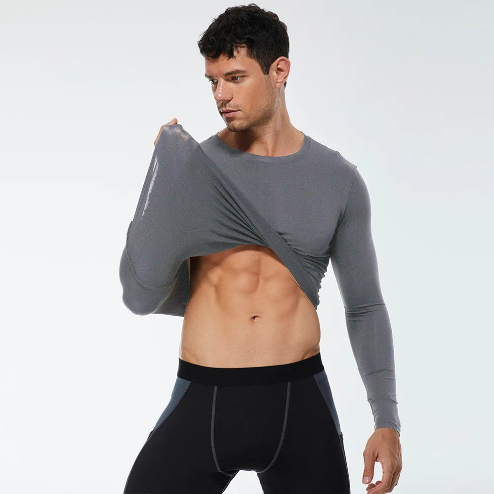 Men’s Compression Running Long Sleeve Tee