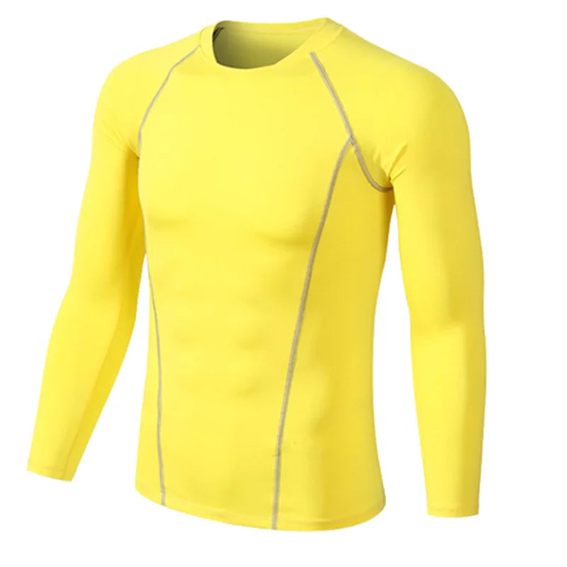 VINTOHOXN Unisex Compression Long Sleeve Sports Shirt
