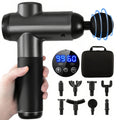 Professional Deep Tissue Massage Gun – 99 Speeds, 8 Attachments