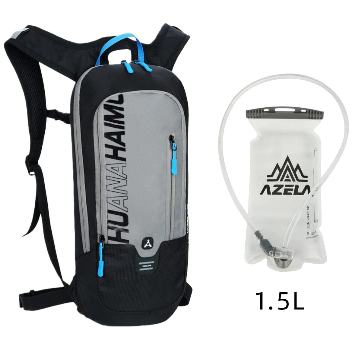 FLAME HORSE Ultra-Thin Hydration Running Backpack with 1.5L Bladder