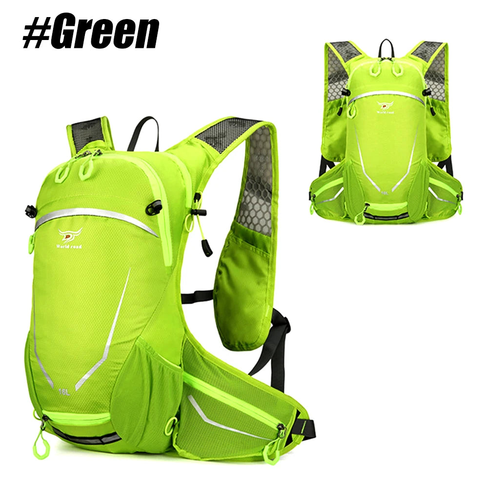CXMMGG 16L Lightweight Running Backpack for Men & Women, Water-Resistant Daypack with Rain Cover, Anti-Theft Travel Backpack for Camping