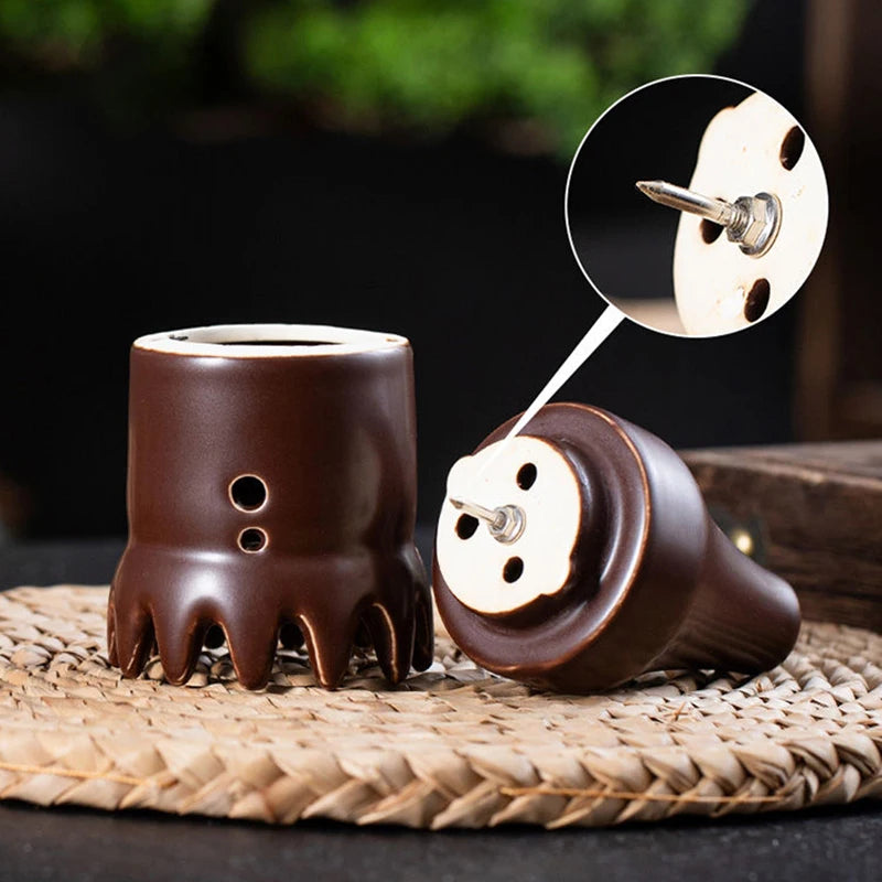 PAQIN 12-Massage Teeth Moxibustion Burner Warm Scraping and Massaging Body Acupoint Massage