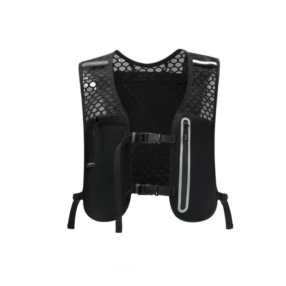 YOUSHITOP Breathable Running Vest Lightweight Reflective Design Waterproof Vest