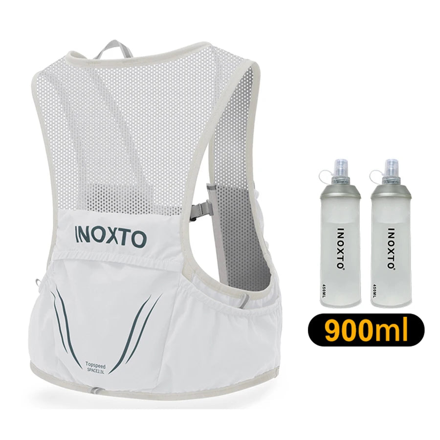 INOXTO Lightweight Running Backpack Hydration Vest Suitable for Bicycle Marathon Run Bag Hiking ultra-light and portable Running Bag