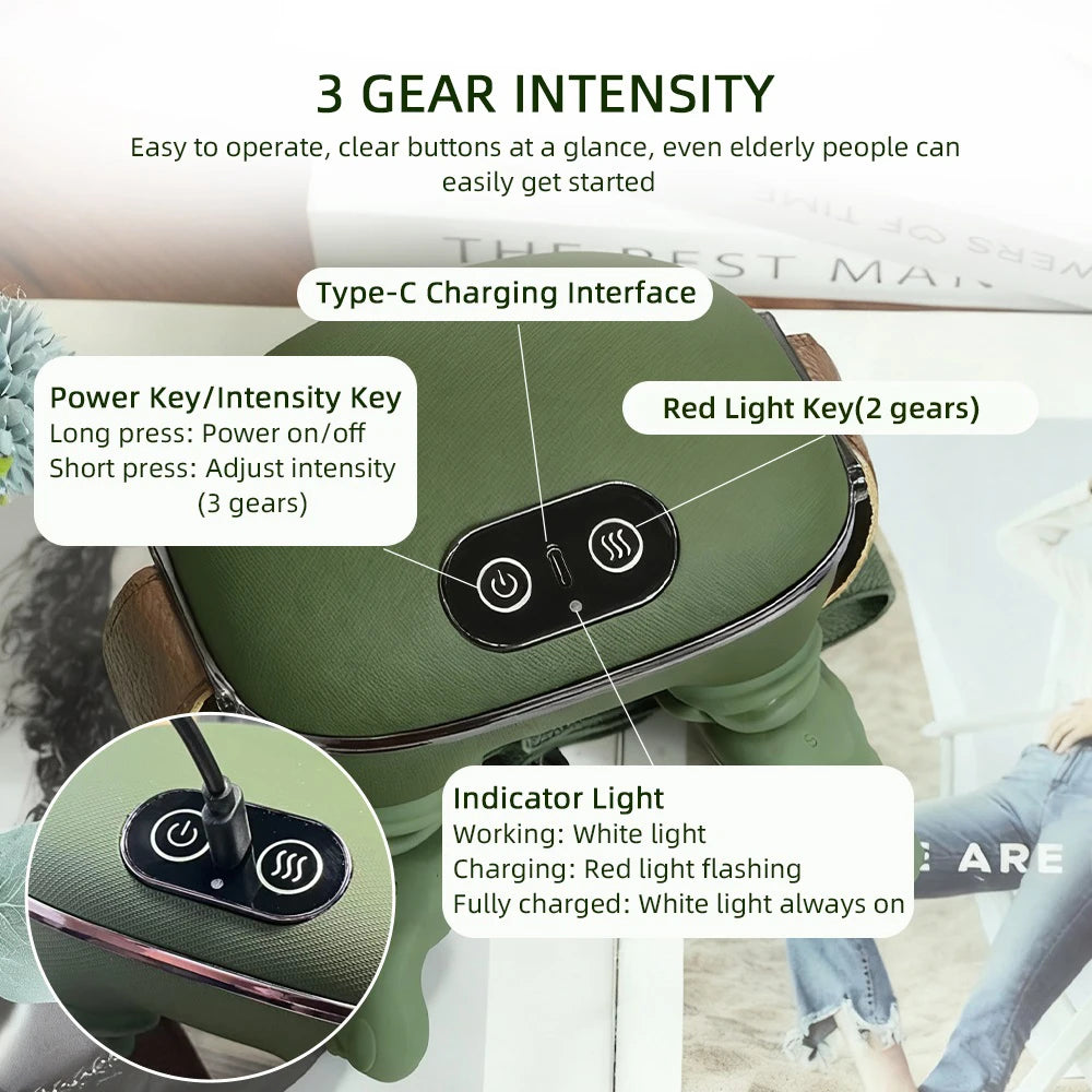 Foreverlily Hand-Shaped Kneading Massager