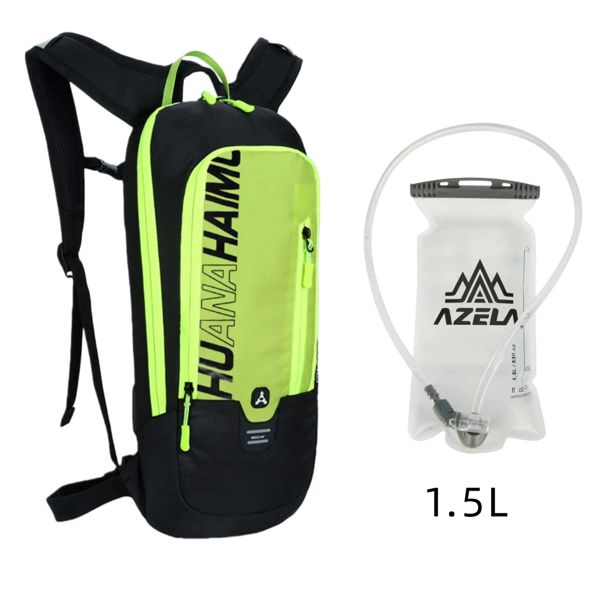 FLAME HORSE Ultra-Thin Hydration Running Backpack with 1.5L Bladder