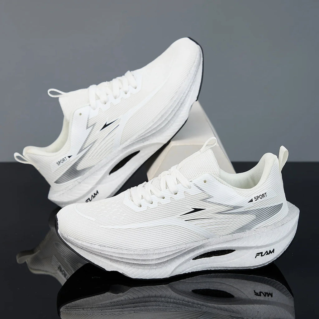 FLAM Men's Lightweight Marathon Running Shoes