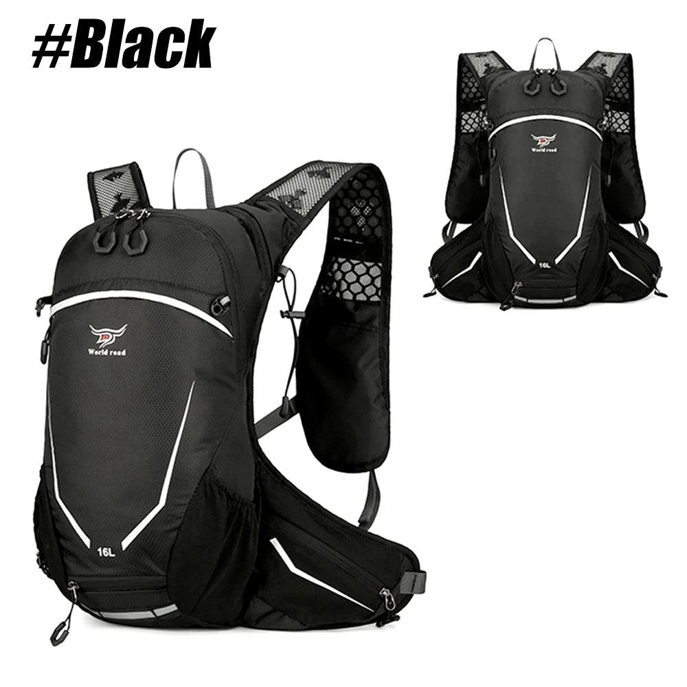 CXMMGG 16L Lightweight Running Backpack for Men & Women, Water-Resistant Daypack with Rain Cover, Anti-Theft Travel Backpack for Camping