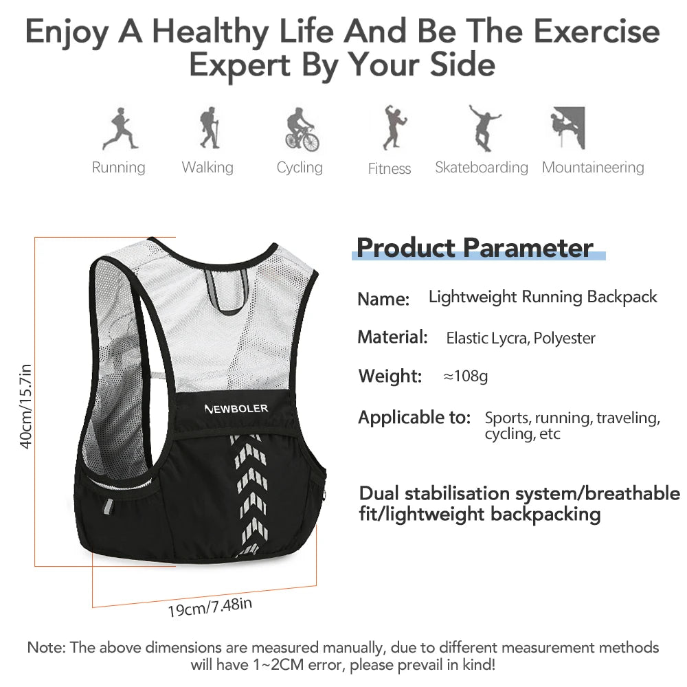 Women’s 5L Running Hydration Vest