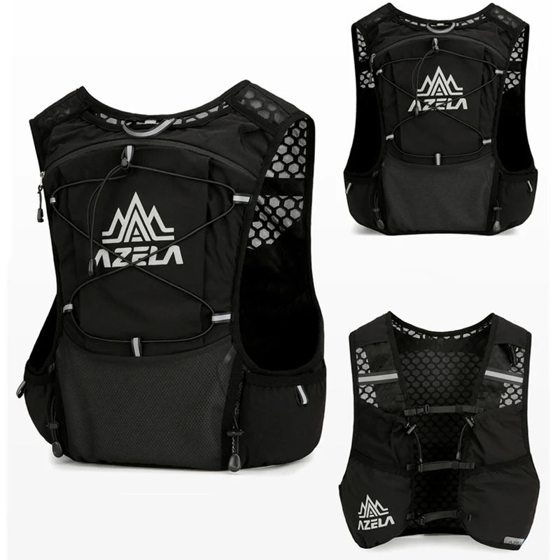 ABQP Outdoor Trail Running Backpack Ultralight Running Race Hydration Vest Breathable Jogging Vest for Marathon Cycling Hiking Trail