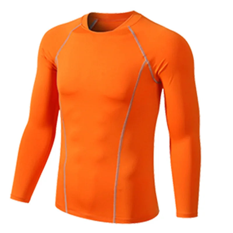 VINTOHOXN Unisex Compression Long Sleeve Sports Shirt