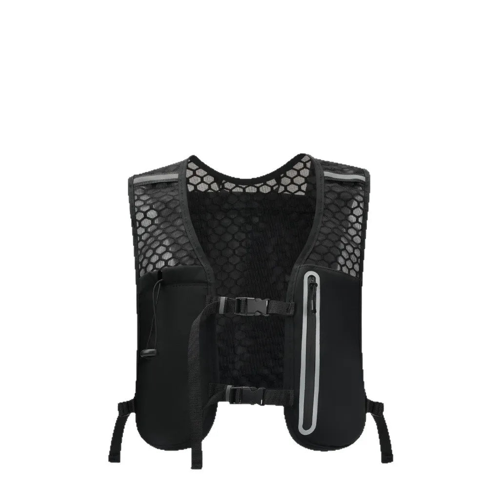YOUSHITOP Breathable Running Vest Lightweight Reflective Design Waterproof Vest