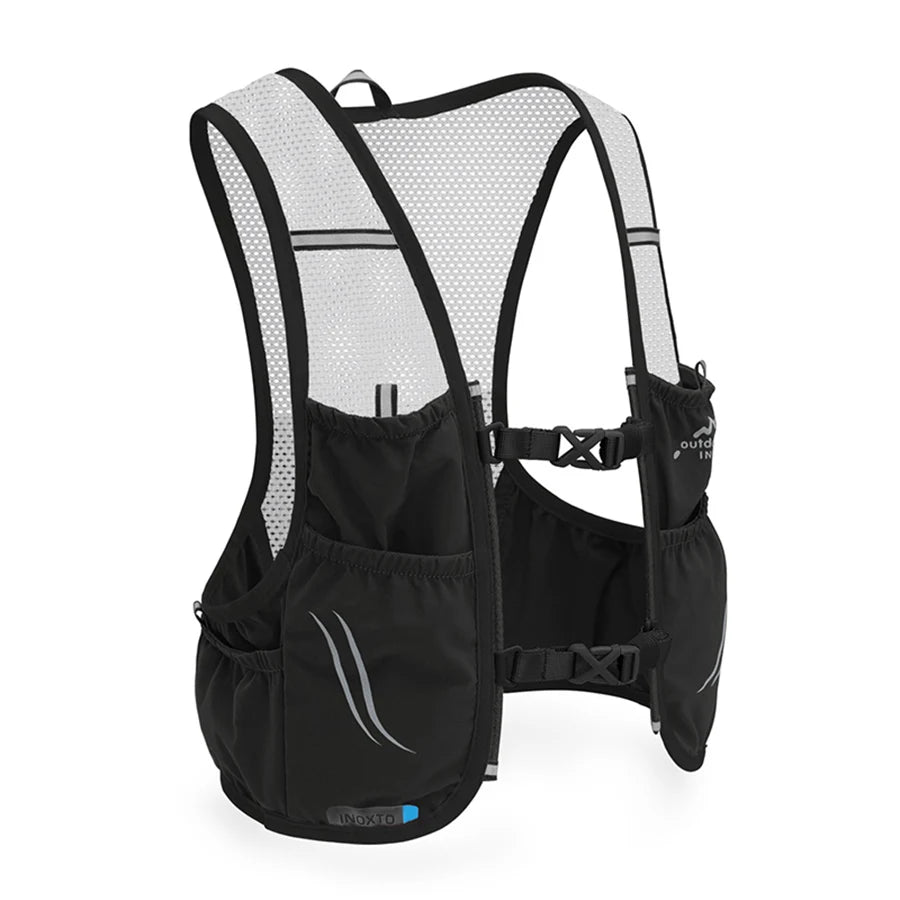 INOXTO Lightweight Running Backpack Hydration Vest Suitable for Bicycle Marathon Run Bag Hiking ultra-light and portable Running Bag