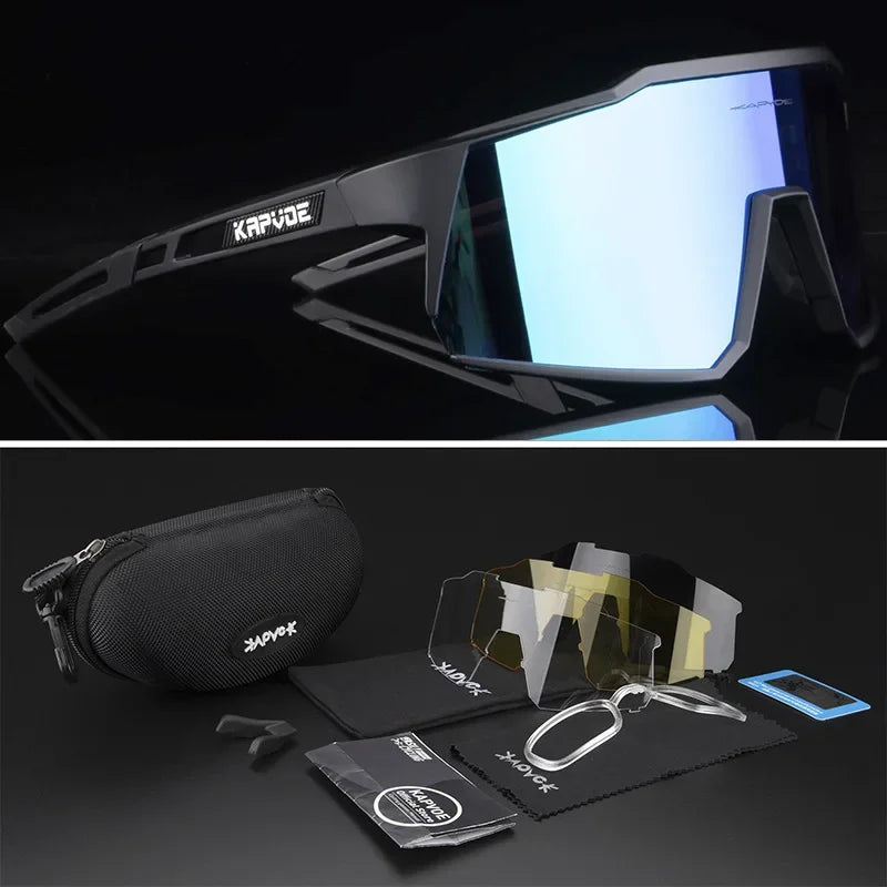 4 Lens Unisex Polarized Sunglasses