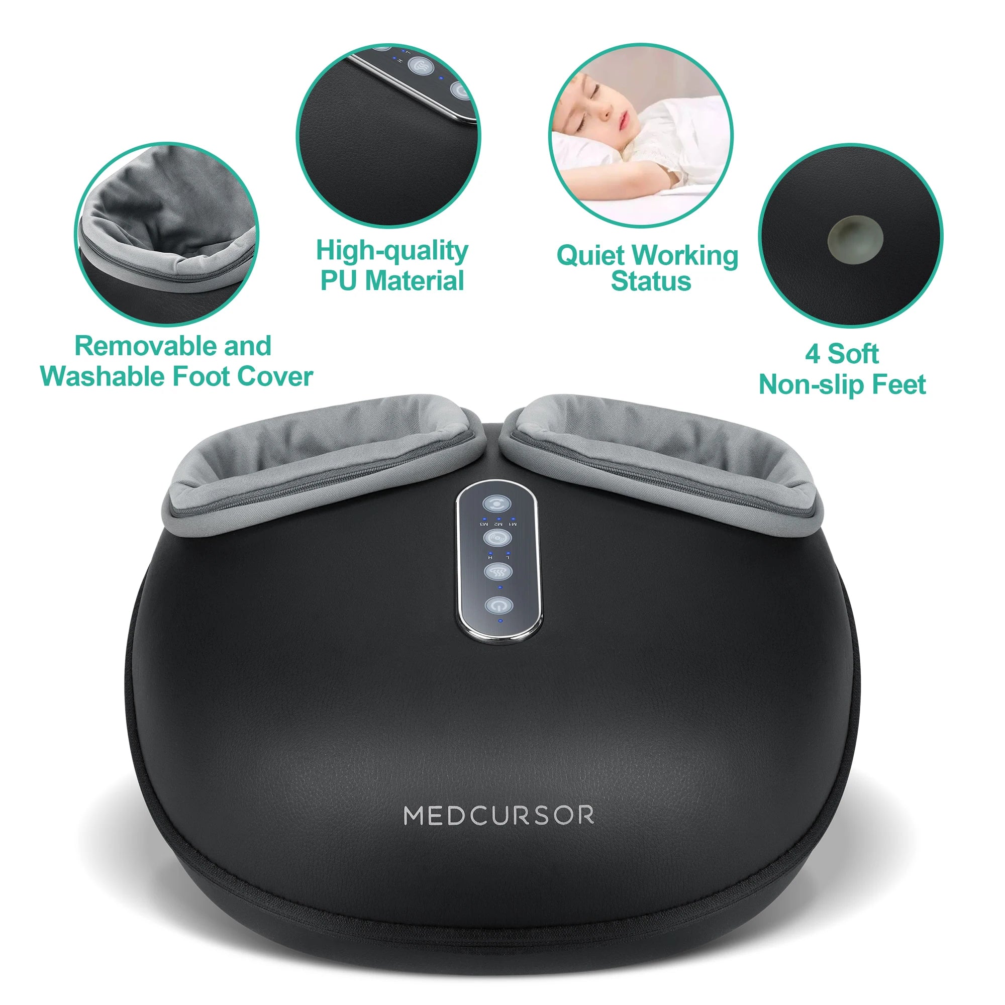 Medcursor Shiatsu Heated Foot Massager