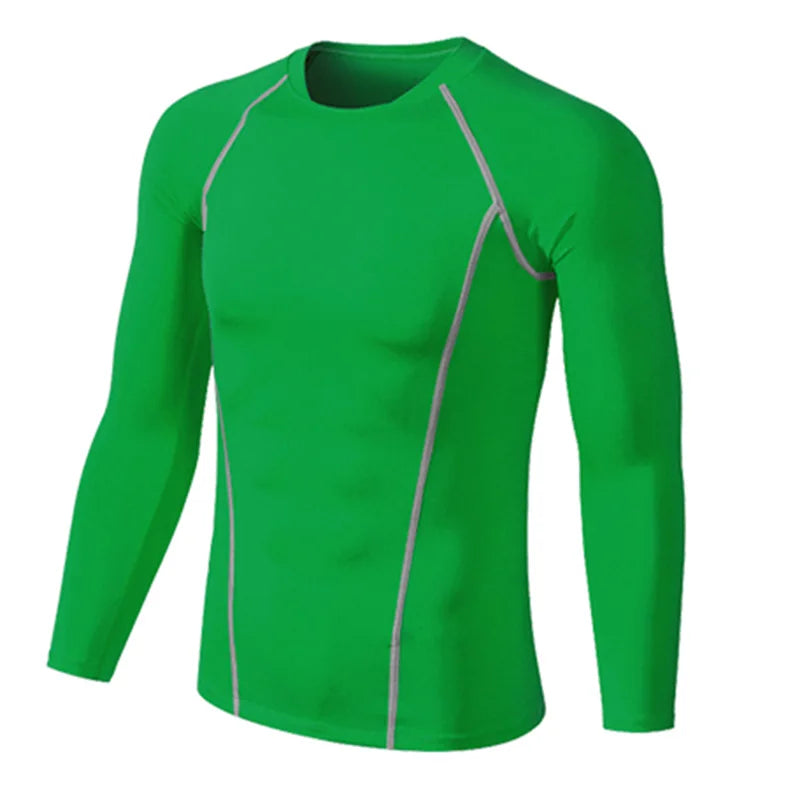 VINTOHOXN Unisex Compression Long Sleeve Sports Shirt