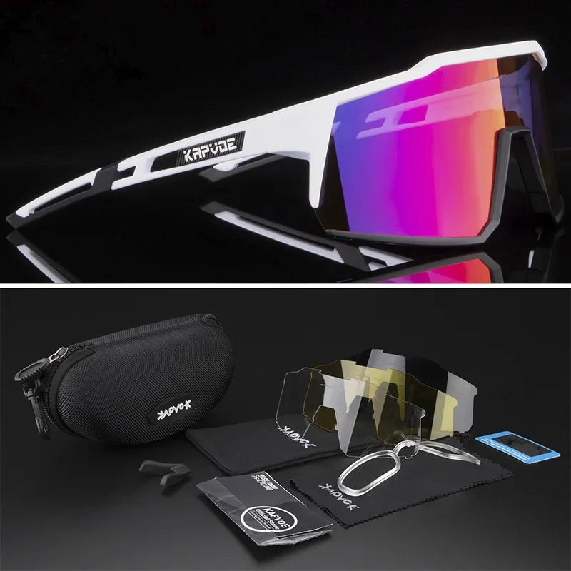 4 Lens Unisex Polarized Sunglasses