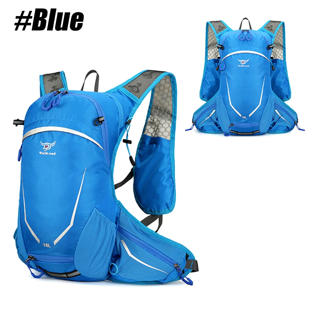 CXMMGG 16L Lightweight Running Backpack for Men & Women, Water-Resistant Daypack with Rain Cover, Anti-Theft Travel Backpack for Camping