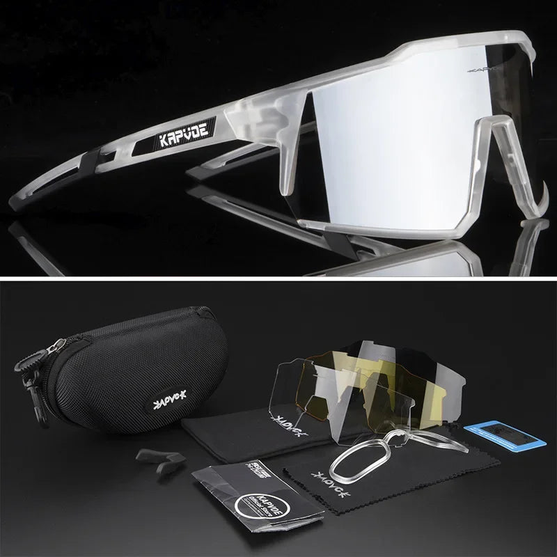 4 Lens Unisex Polarized Sunglasses