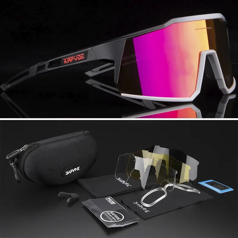 4 Lens Unisex Polarized Sunglasses