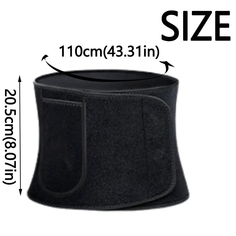 Sweat-Resistant Sports Support Belt